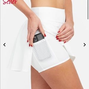 Spanx Get Moving Skort White Size Medium